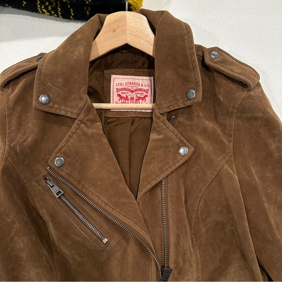 Levi’s Suede Look Jacket, M - Picture 6 of 7